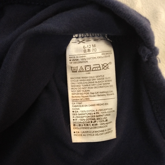 2/$20 Baby boy girl treasure bodysuit 6-12 months - Picture 8 of 9